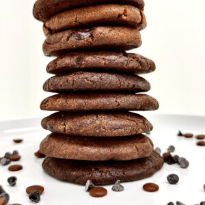 Double Dark Chocolate Cookies