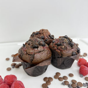 Muffin Raspberry Chocolate