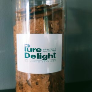 Gluten Free Healthy Crackers Jar